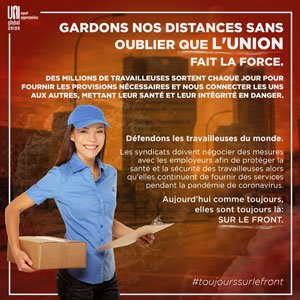 Poster - That union makes us stronger - en français 